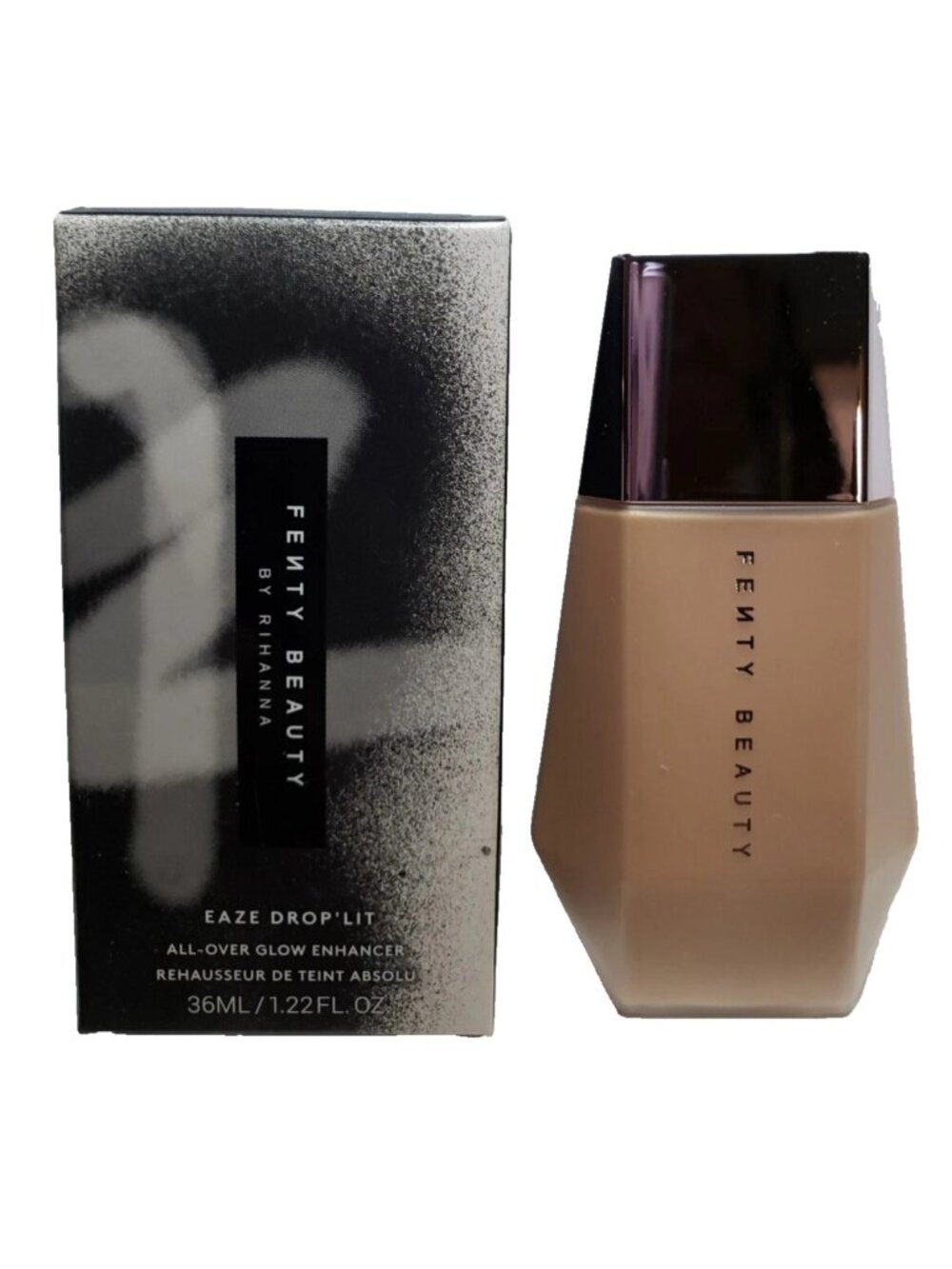 Fenty Beauty Taffy Topaz 02 Eaze Drop'Lit All-Over Glow Enhancer New Sealed